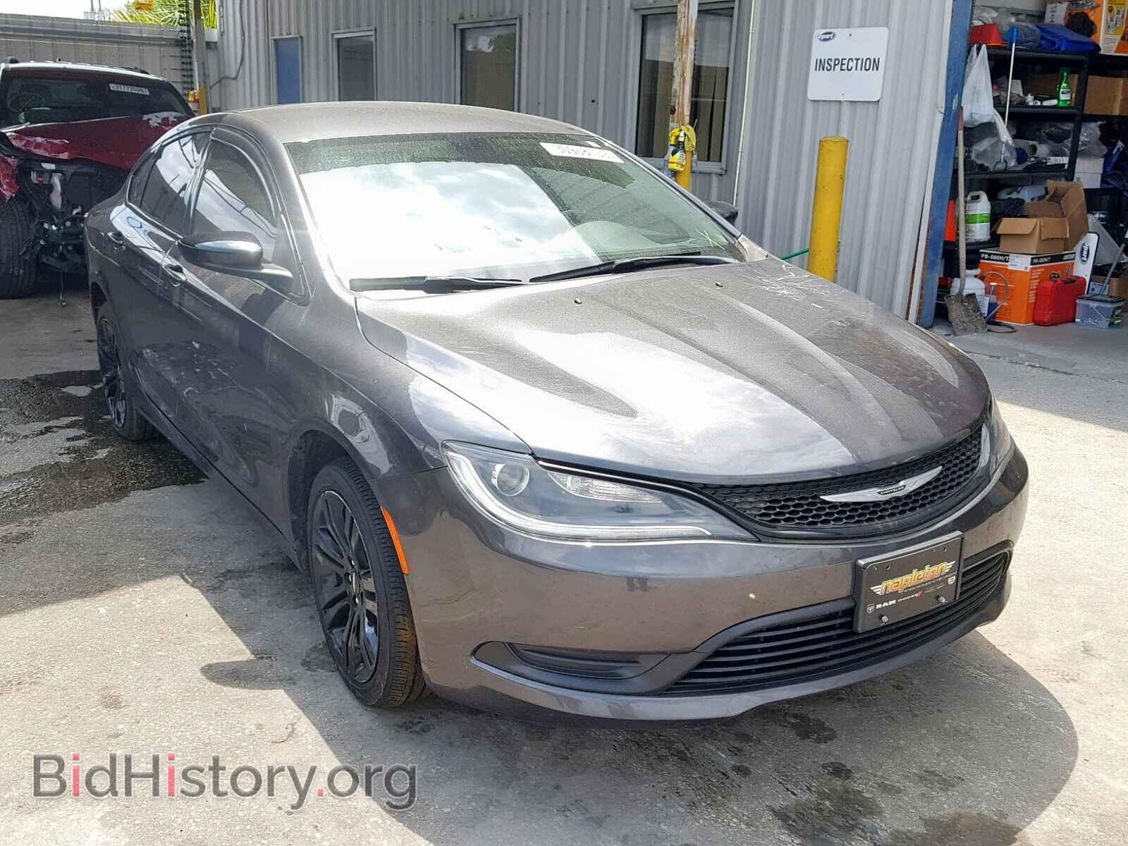 Фотография 1C3CCCFB3HN507623 - CHRYSLER 200 2017