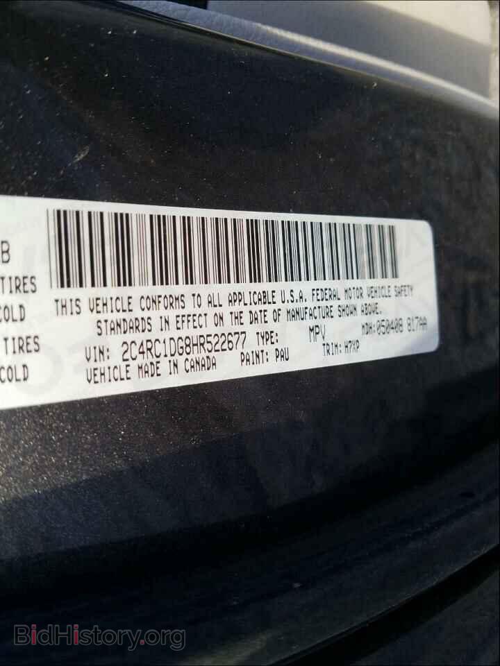 2017 CHRYSLER PACIFICA - VIN: 2C4RC1DG8HR522677 - Photo 10