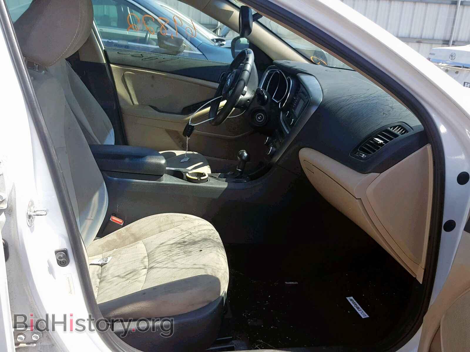 2014 KIA OPTIMA - VIN: 5XXGM4A73EG312468 - Фото 5