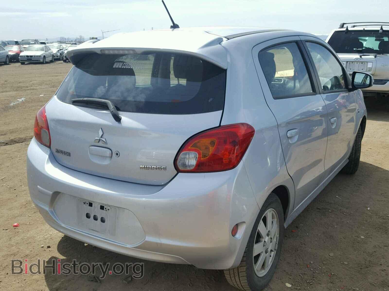 2015 MITSUBISHI MIRAGE - VIN: ML32A4HJ2FH037882 - Фото 4