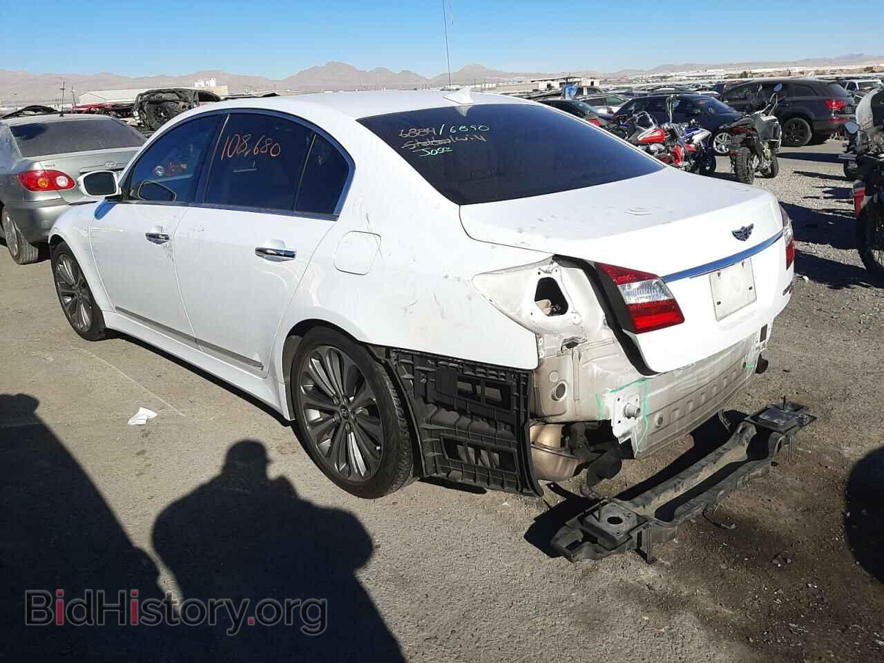 2014 HYUNDAI GENESIS - VIN: KMHGC4DH2EU265401 - Фото 3