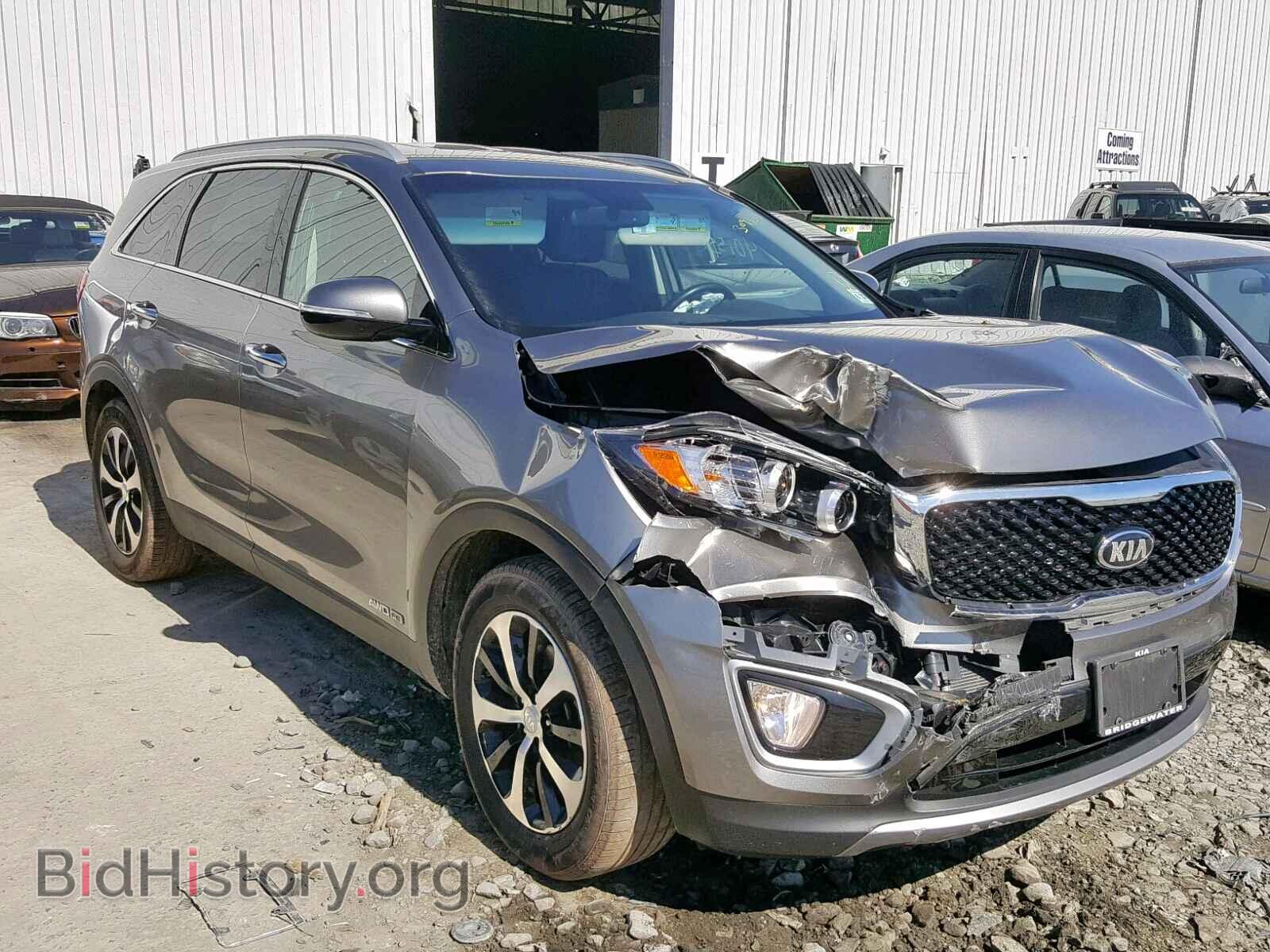 Фотография 5XYPHDA56HG337481 - KIA SORENTO EX 2017