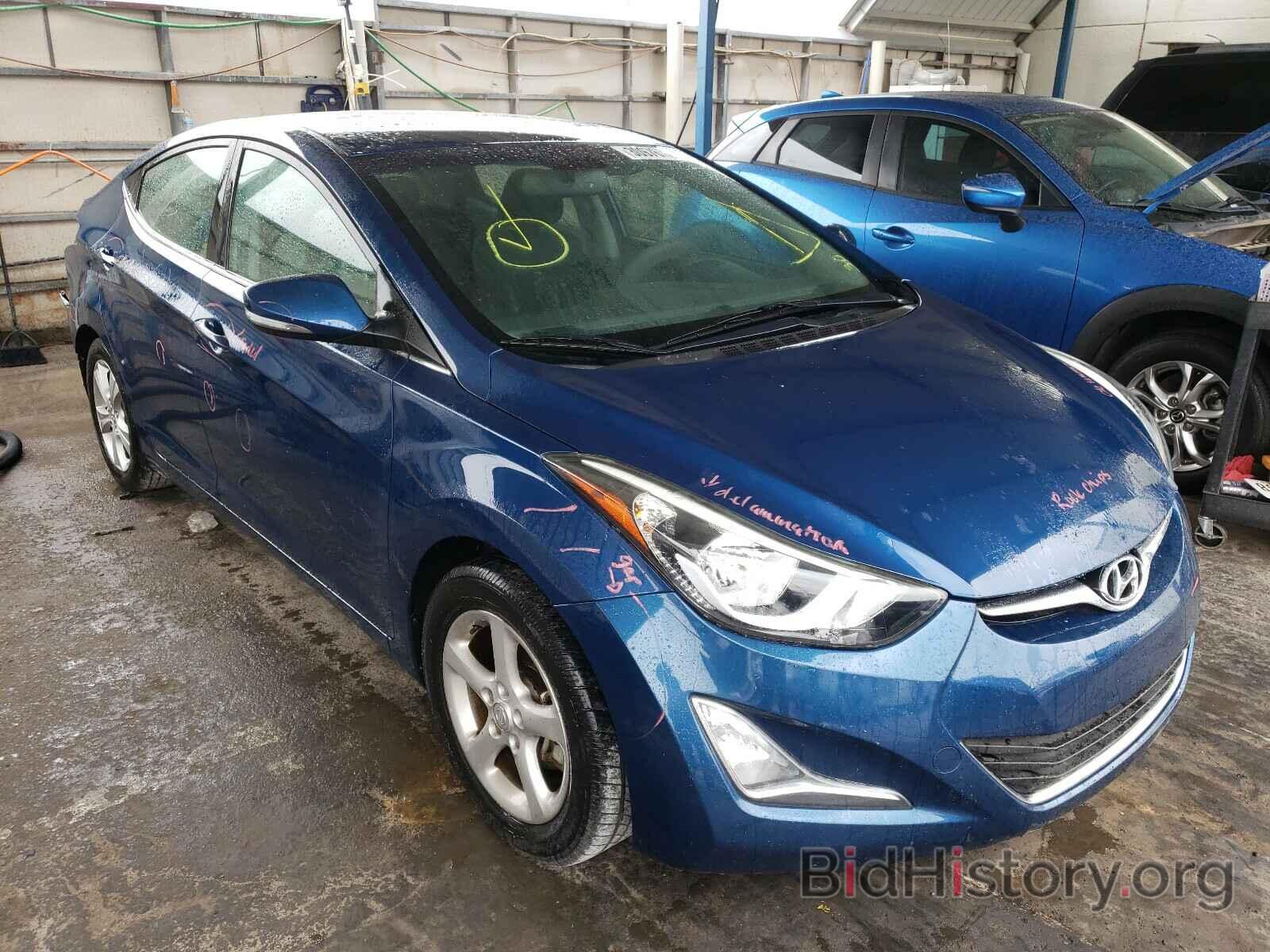 Photo KMHDH4AE5GU545993 - HYUNDAI ELANTRA 2016