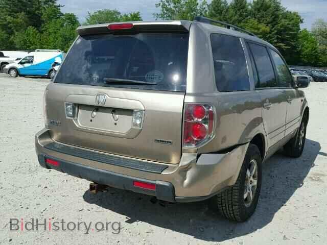 2006 HONDA PILOT - VIN: 2HKYF18466H523887 - Фото 4