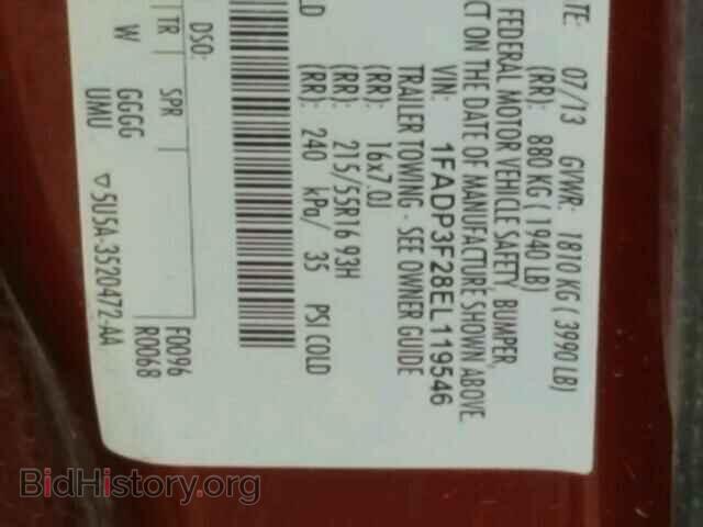 2014 FORD FOCUS - VIN: 1FADP3F28EL119546 - Photo 10