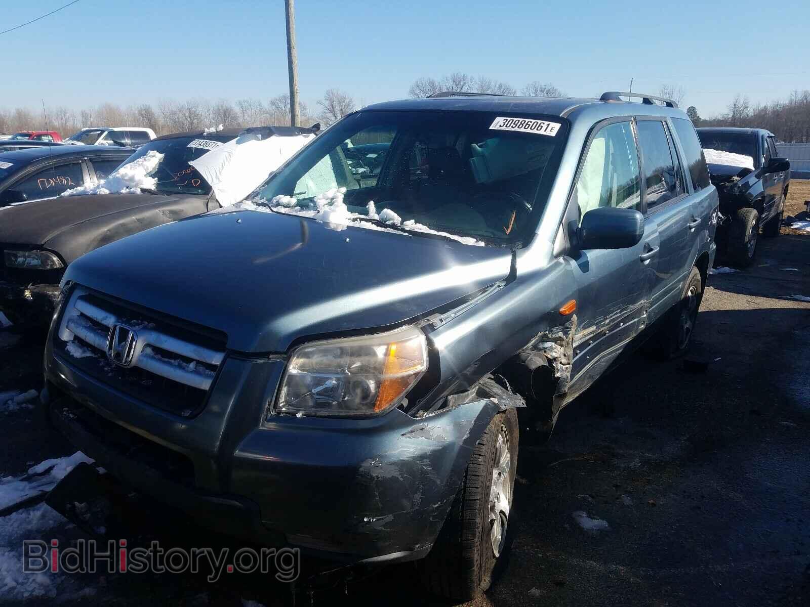 2008 HONDA PILOT - VIN: 5FNYF185X8B006988 - Фото 2