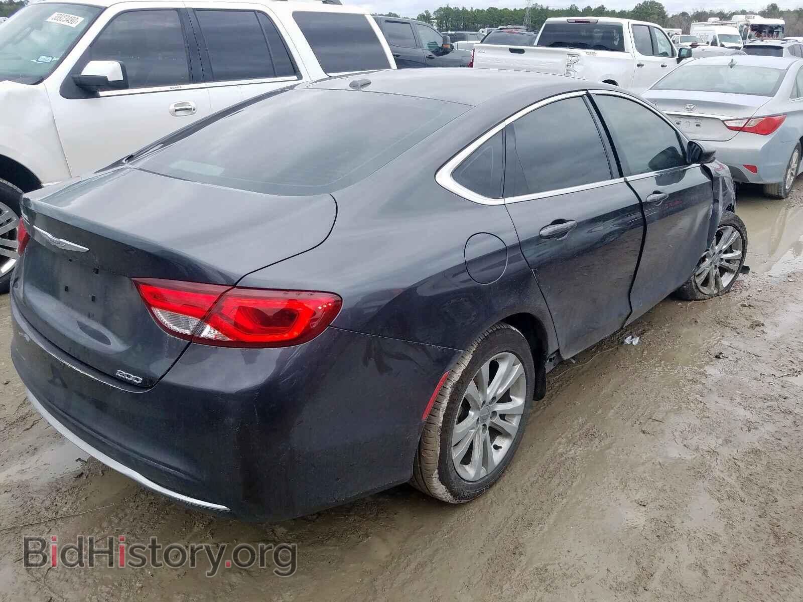 2015 CHRYSLER 200 - VIN: 1C3CCCABXFN653442 - Фото 4
