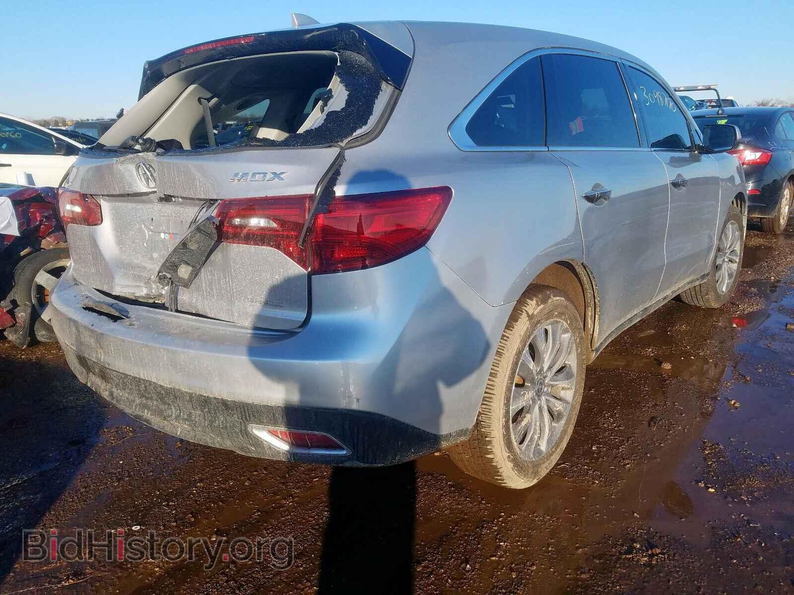 2015 ACURA MDX - VIN: 5FRYD4H44FB022890 - Фото 4
