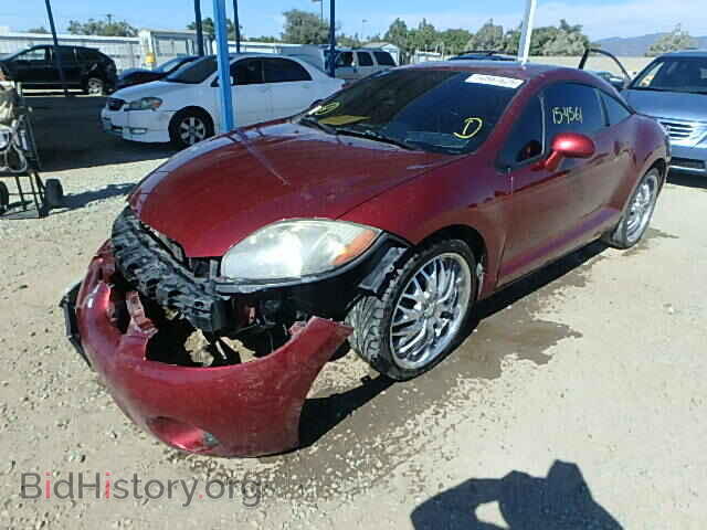 2007 MITSUBISHI ECLIPSE - VIN: 4A3AK24F17E025749 - Фото 2