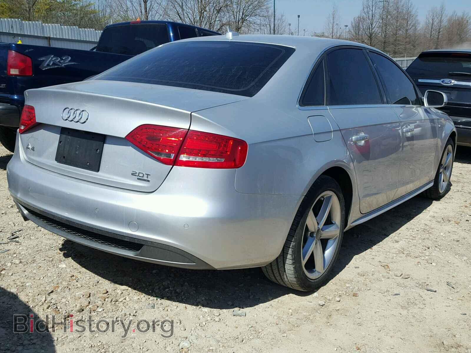 2012 AUDI A4 - VIN: WAUFFAFL1CA097592 - Фото 4