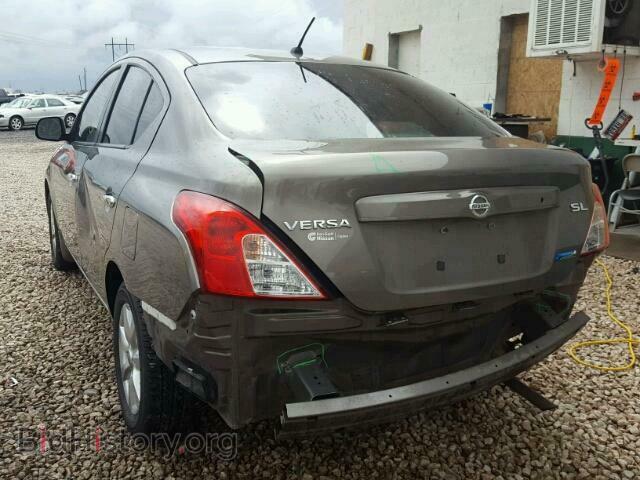 2012 NISSAN VERSA - VIN: 3N1CN7AP1CL878792 - Фото 3