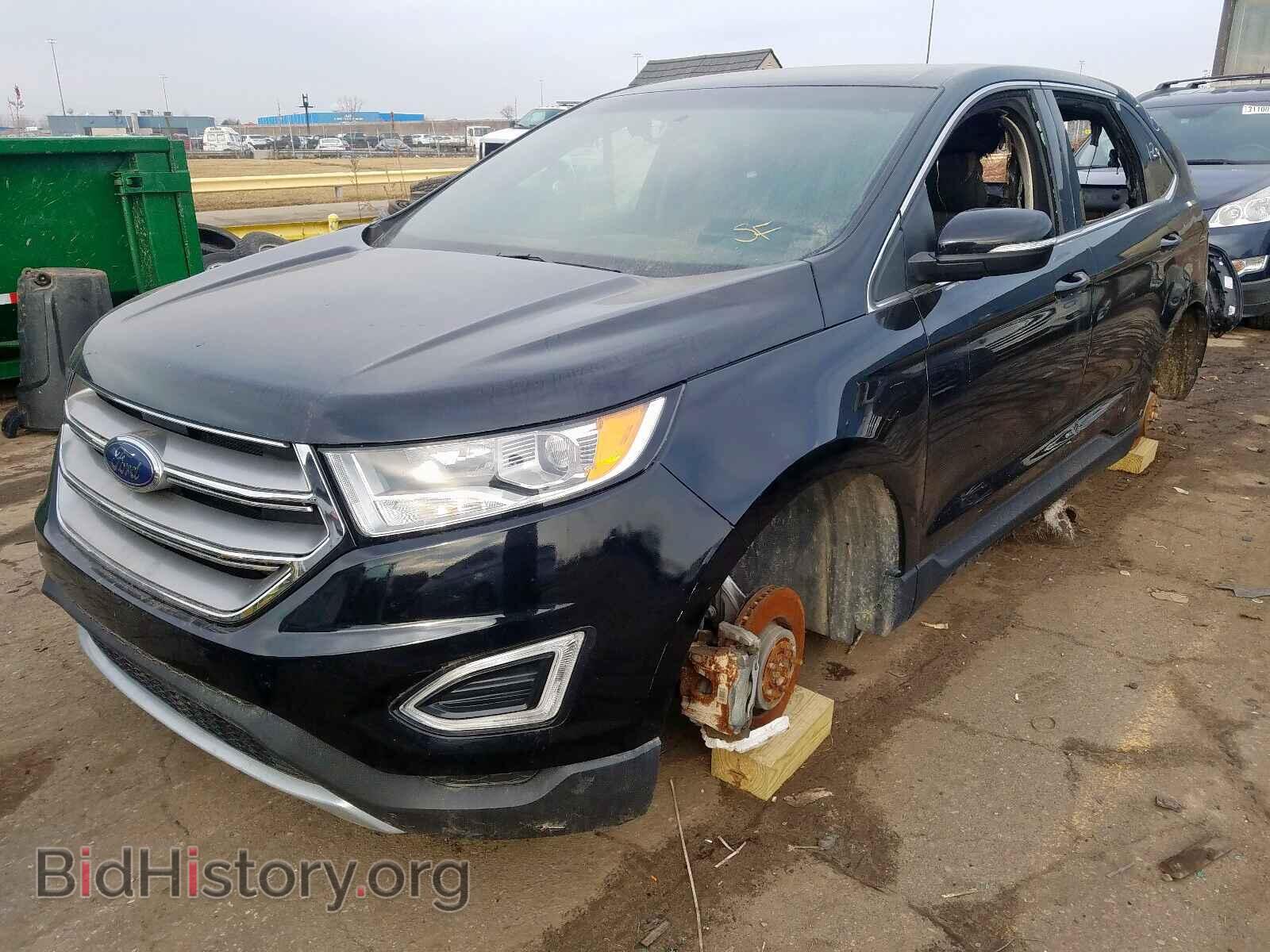 2017 FORD EDGE - VIN: 2FMPK4J90HBB36213 - Фото 2