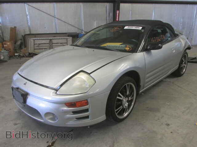 2004 MITSUBISHI ECLIPSE - VIN: 4A3AE45G74E028189 - Фото 2