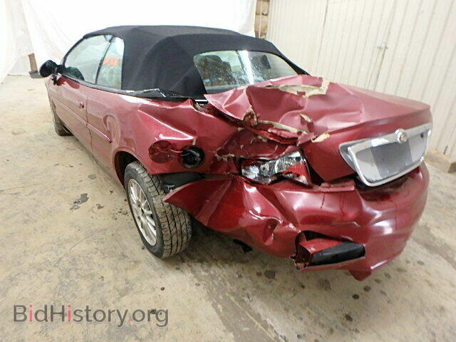2006 CHRYSLER SEBRING - VIN: 1C3EL55R86N112918 - Фото 3