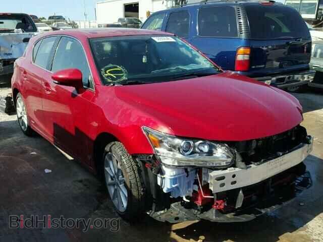 Фотография JTHKD5BH5D2153267 - LEXUS CT 200 2013