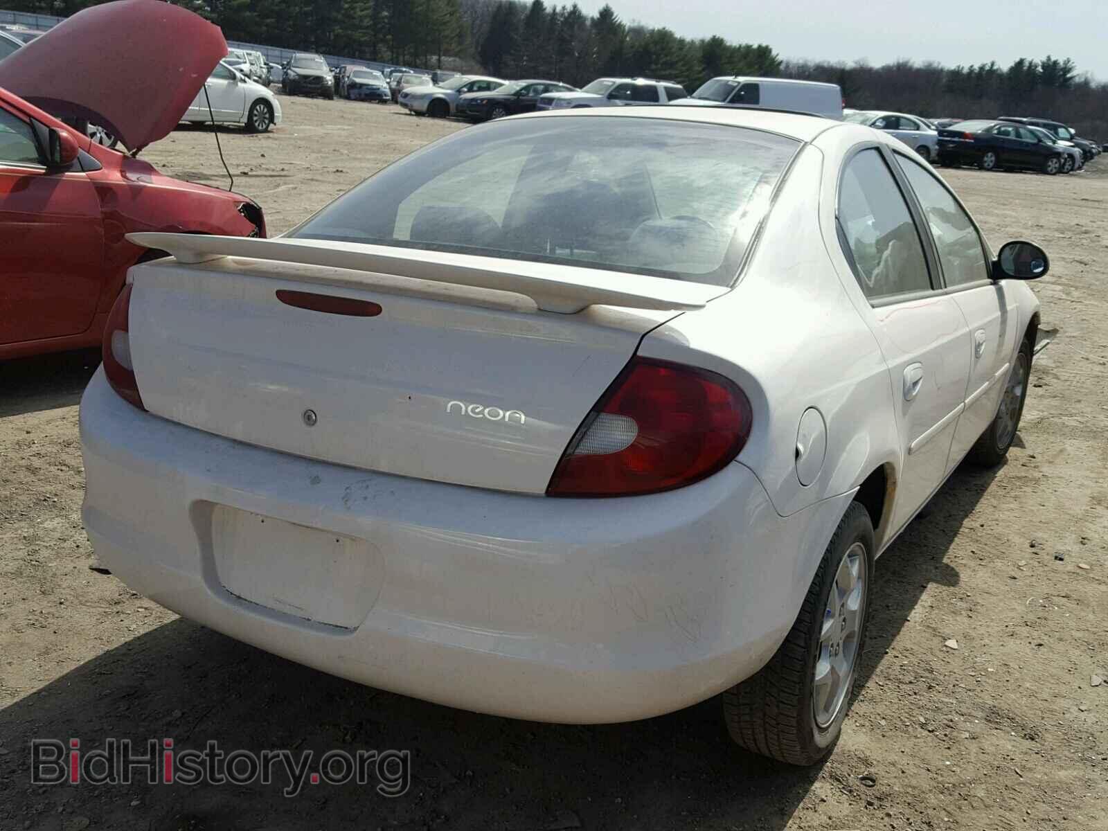 2001 DODGE NEON - VIN: 1B3ES46C51D170164 - Фото 4