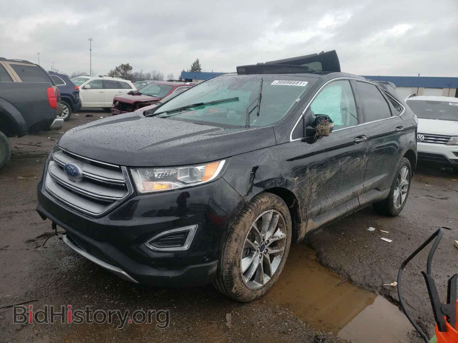 2016 FORD EDGE - VIN: 2FMPK4K98GBB18037 - Фото 2