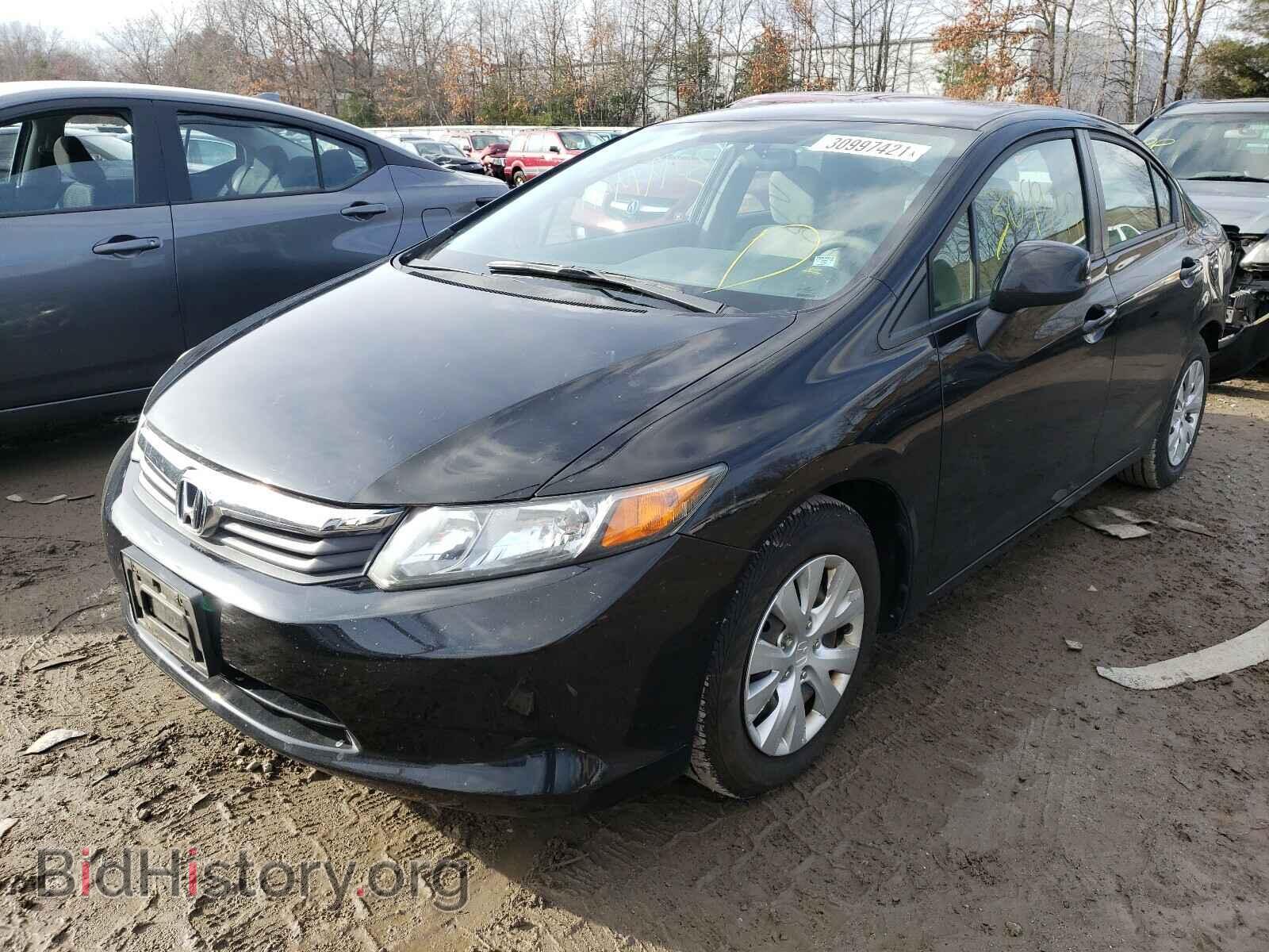 2012 HONDA CIVIC - VIN: 2HGFB2F50CH329351 - Photo 2