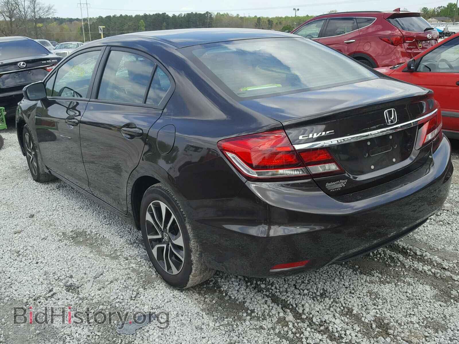 2014 HONDA CIVIC - VIN: 2HGFB2F83EH547345 - Фото 3