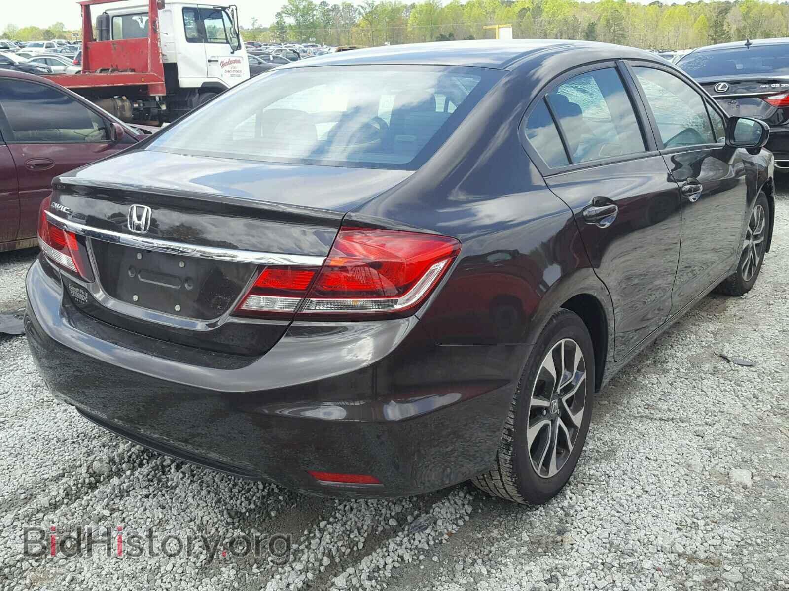 2014 HONDA CIVIC - VIN: 2HGFB2F83EH547345 - Фото 4