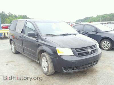 2010 Dodge CARAVAN Grand Cara, black — VIN 2D4RN4DE7AR121205, Copart