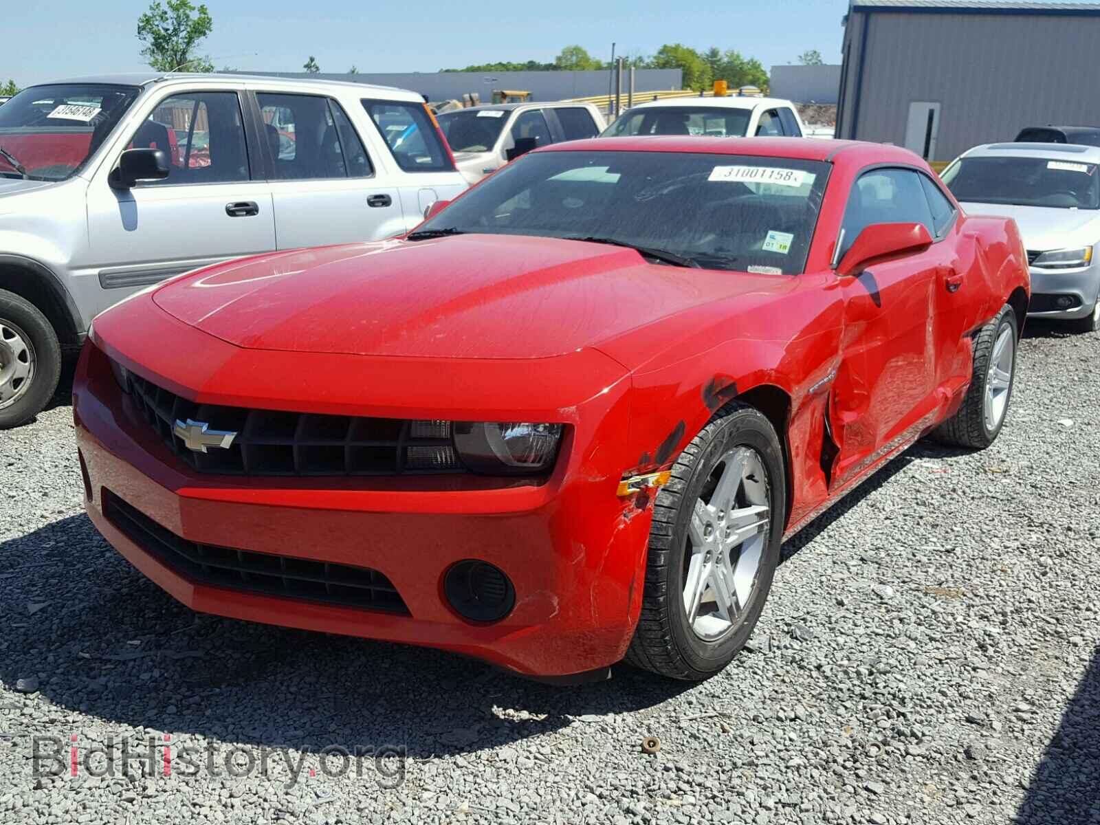 2011 CHEVROLET CAMARO - VIN: 2G1FA1ED2B9128332 - Фото 2