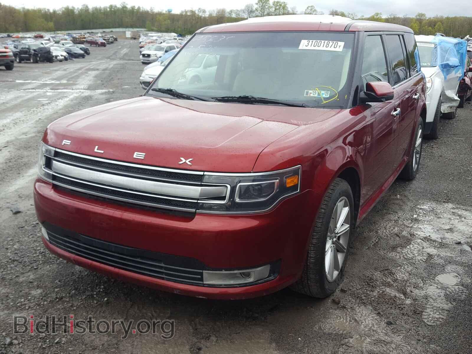 2017 FORD FLEX - VIN: 2FMHK6D89HBA11794 - Фото 2