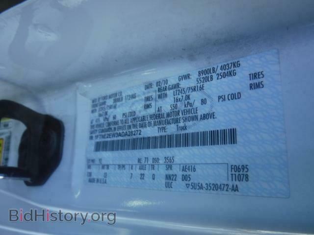 2010 FORD ECONOLINE - VIN: 1FTNE2EW3ADA28272 - Photo 10