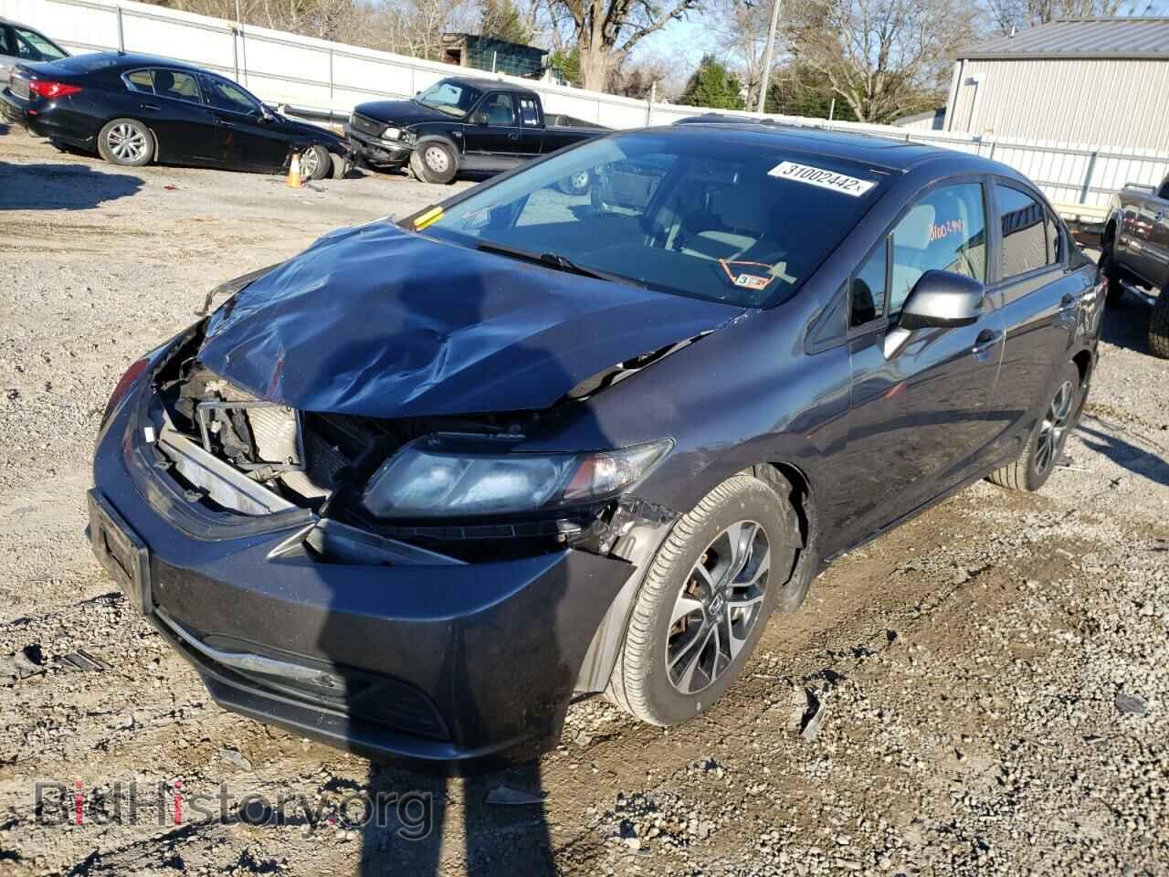 2013 HONDA CIVIC - VIN: 2HGFB2F84DH514319 - Фото 2