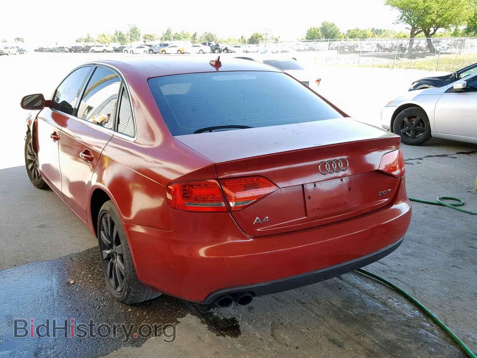 2012 AUDI A4 - VIN: WAUAFAFL7CA013057 - Photo 3