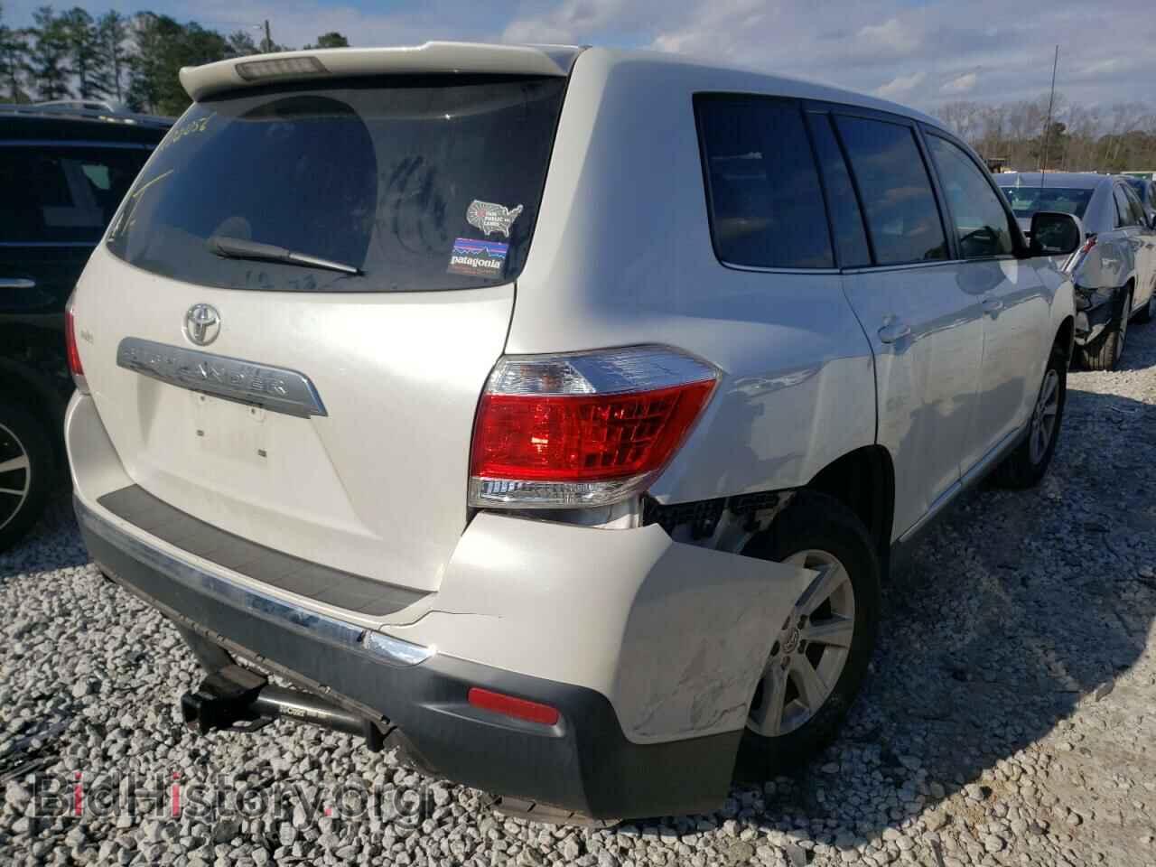 2011 TOYOTA HIGHLANDER - VIN: 5TDZK3EH2BS039576 - Фото 4