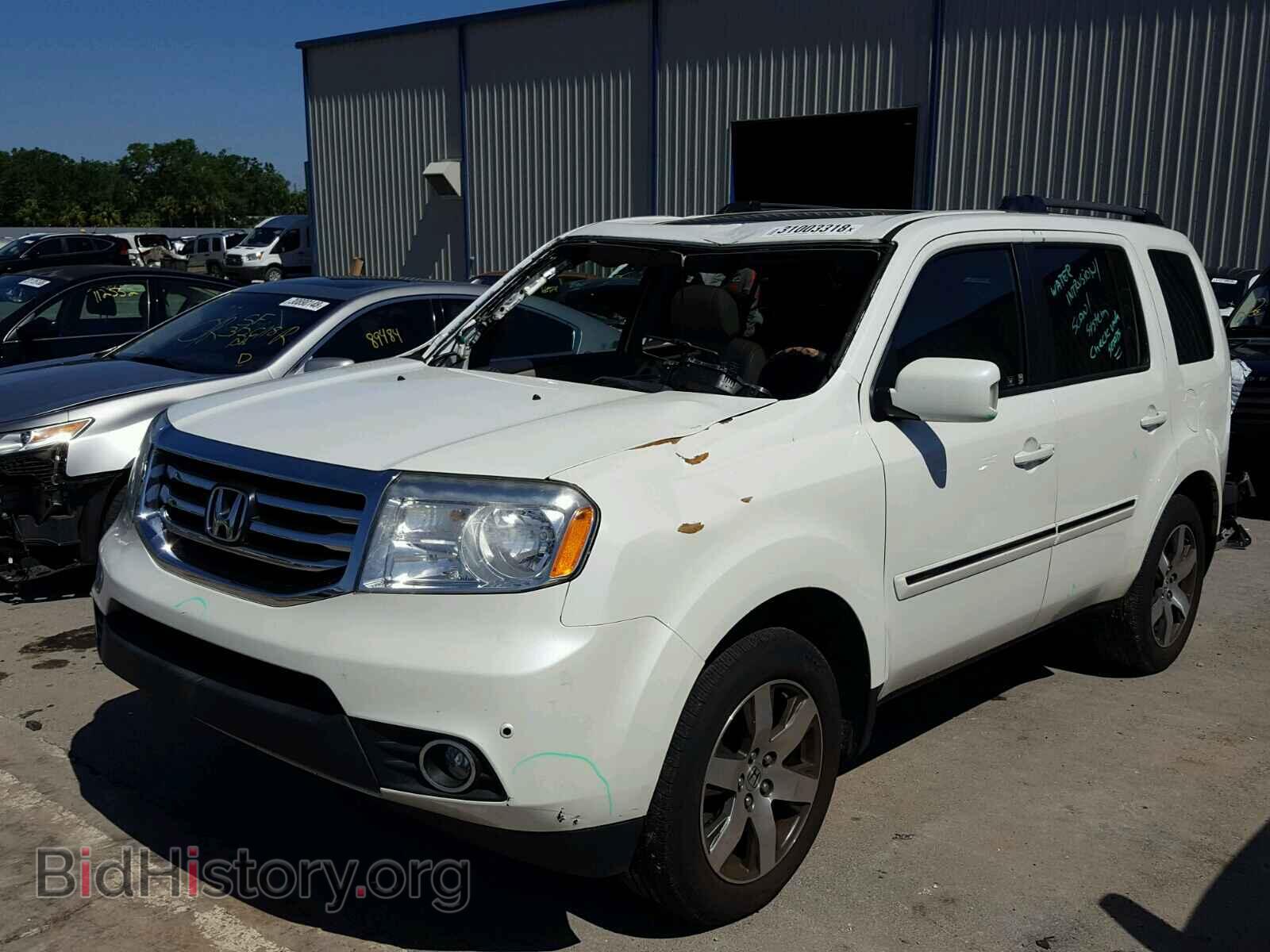 2012 HONDA PILOT - VIN: 5FNYF3H9XCB011261 - Фото 2