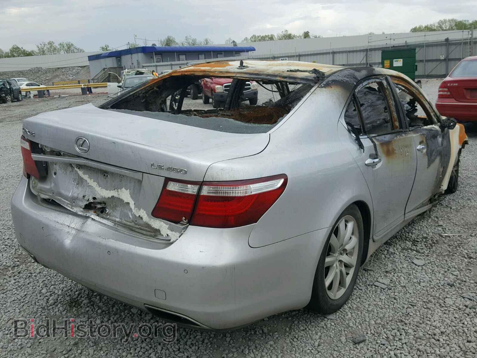2007 LEXUS LS460 - VIN: JTHBL46F675039173 - Фото 4