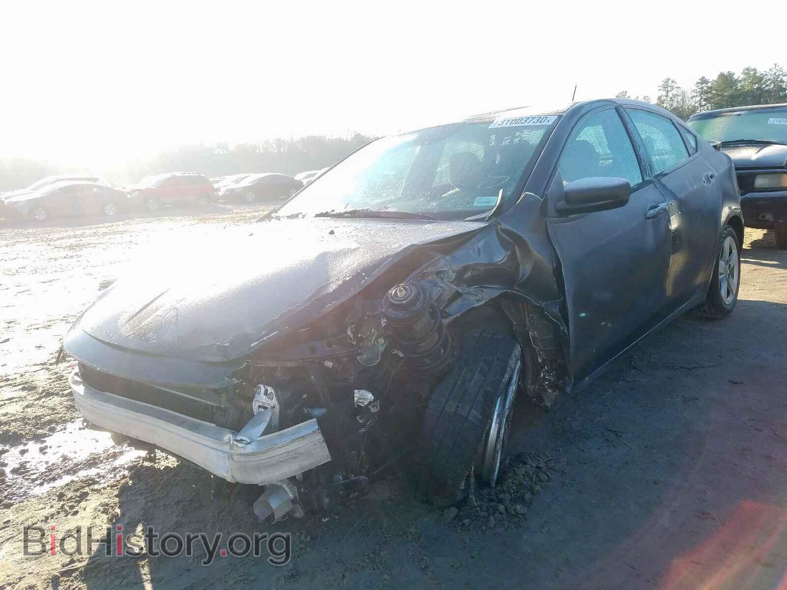 2015 DODGE DART - VIN: 1C3CDFBB6FD221286 - Фото 2