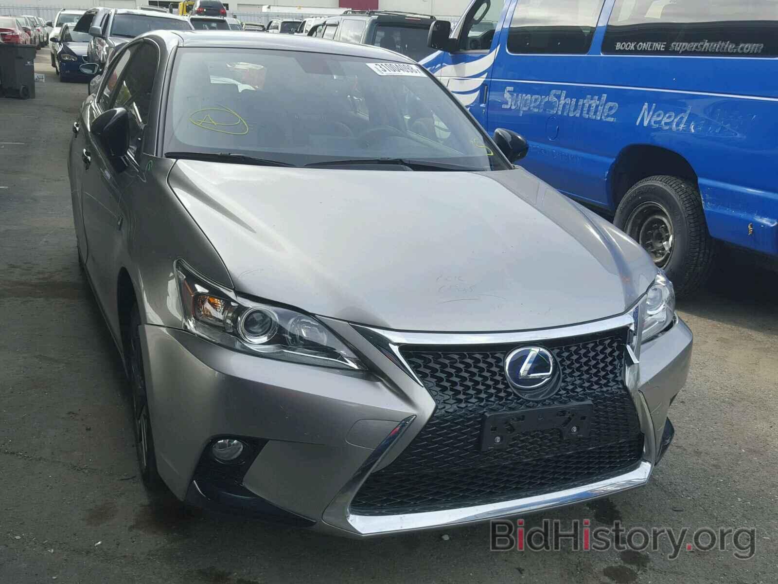 Photo JTHKD5BH6G2269436 - LEXUS CT 200 2016