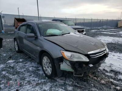 2013 Chrysler 200 200 LX, серый — VIN 1C3CCBAB3DN636344, Copart