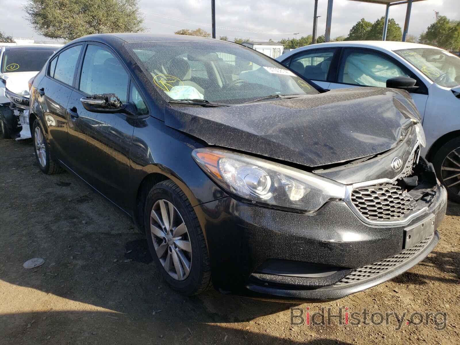 Фотография KNAFX4A67G5460654 - KIA FORTE 2016