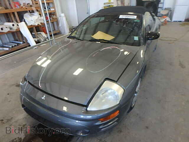 2003 MITSUBISHI ECLIPSE - VIN: 4A3AE45G63E021572 - Фото 2