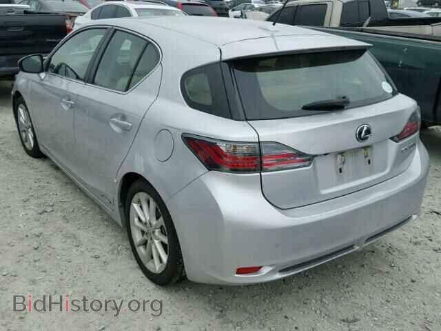 2012 LEXUS CT 200 - VIN: JTHKD5BH0C2096975 - Фото 3