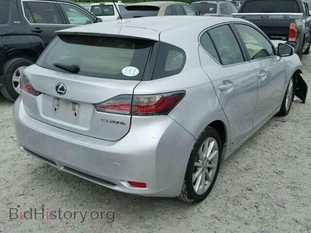 2012 LEXUS CT 200 - VIN: JTHKD5BH0C2096975 - Фото 4