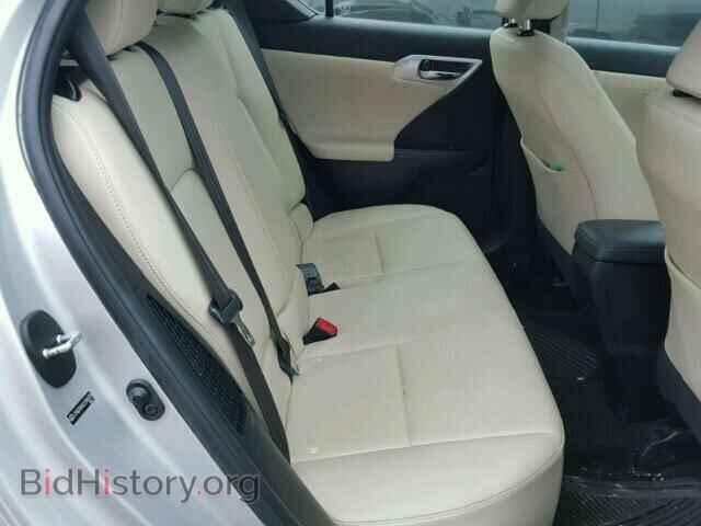 2012 LEXUS CT 200 - VIN: JTHKD5BH0C2096975 - Фото 6