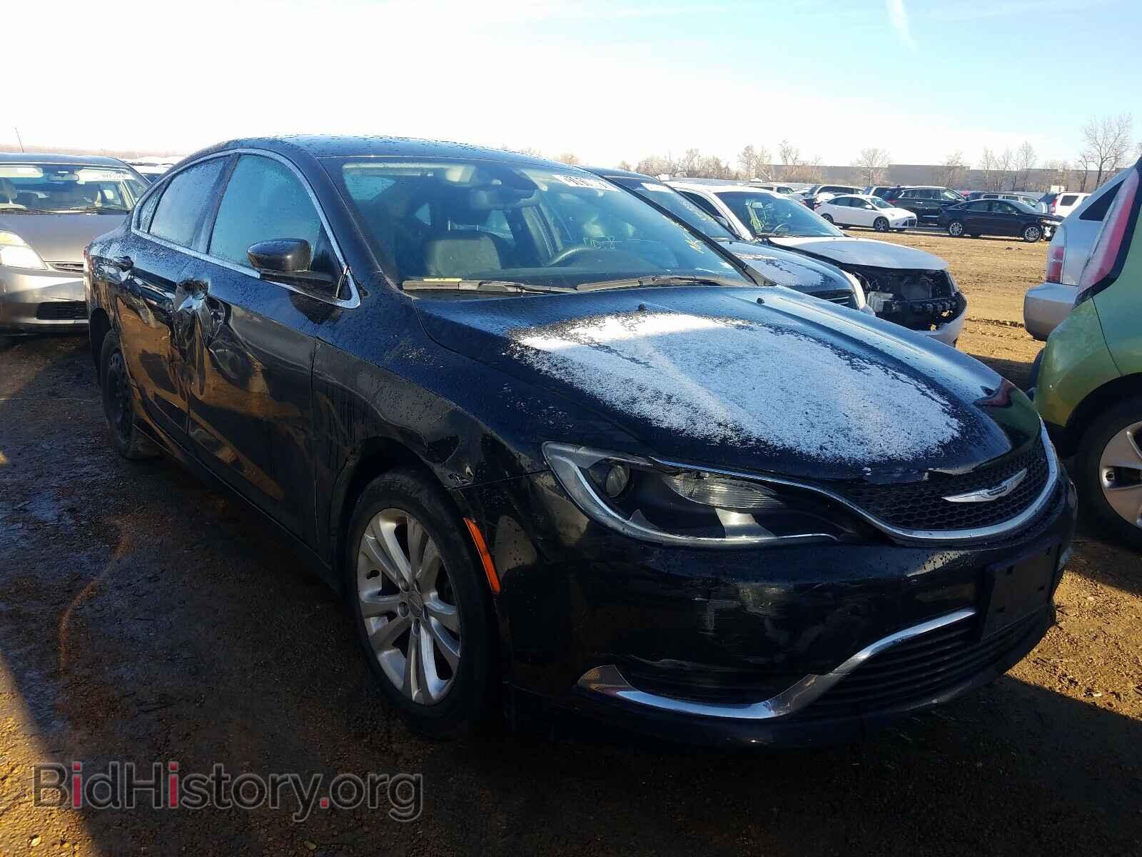 Фотография 1C3CCCAB8GN101813 - CHRYSLER 200 2016