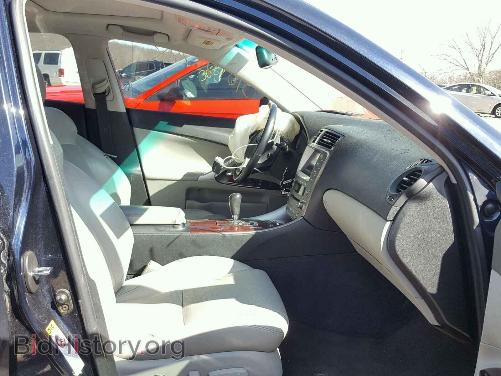 2007 LEXUS IS250 - VIN: JTHCK262575013852 - Фото 5