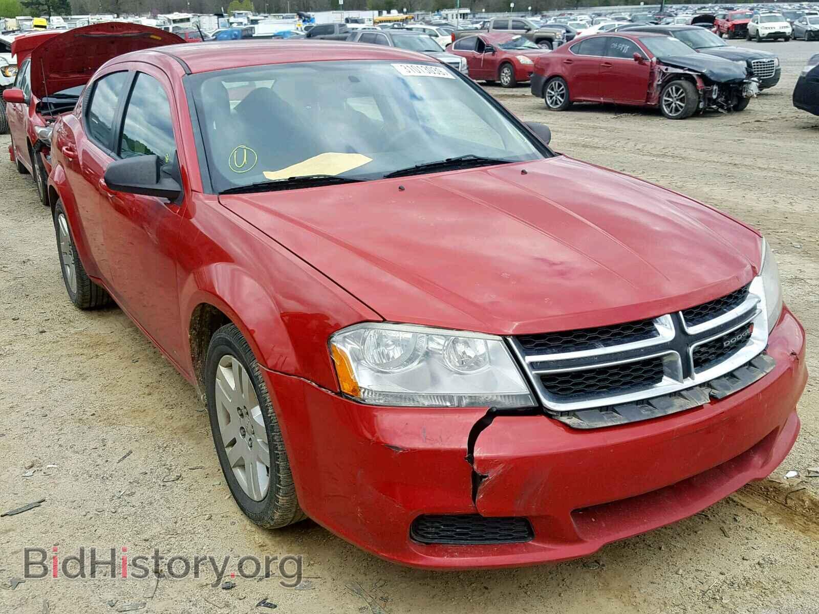 Photo 1C3CDZAB2DN572979 - DODGE AVENGER 2013