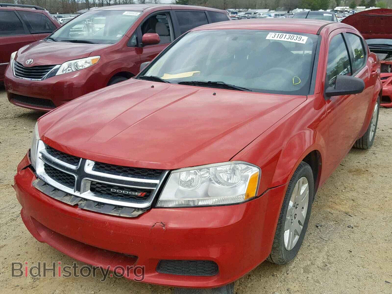 2013 DODGE AVENGER - VIN: 1C3CDZAB2DN572979 - Фото 2