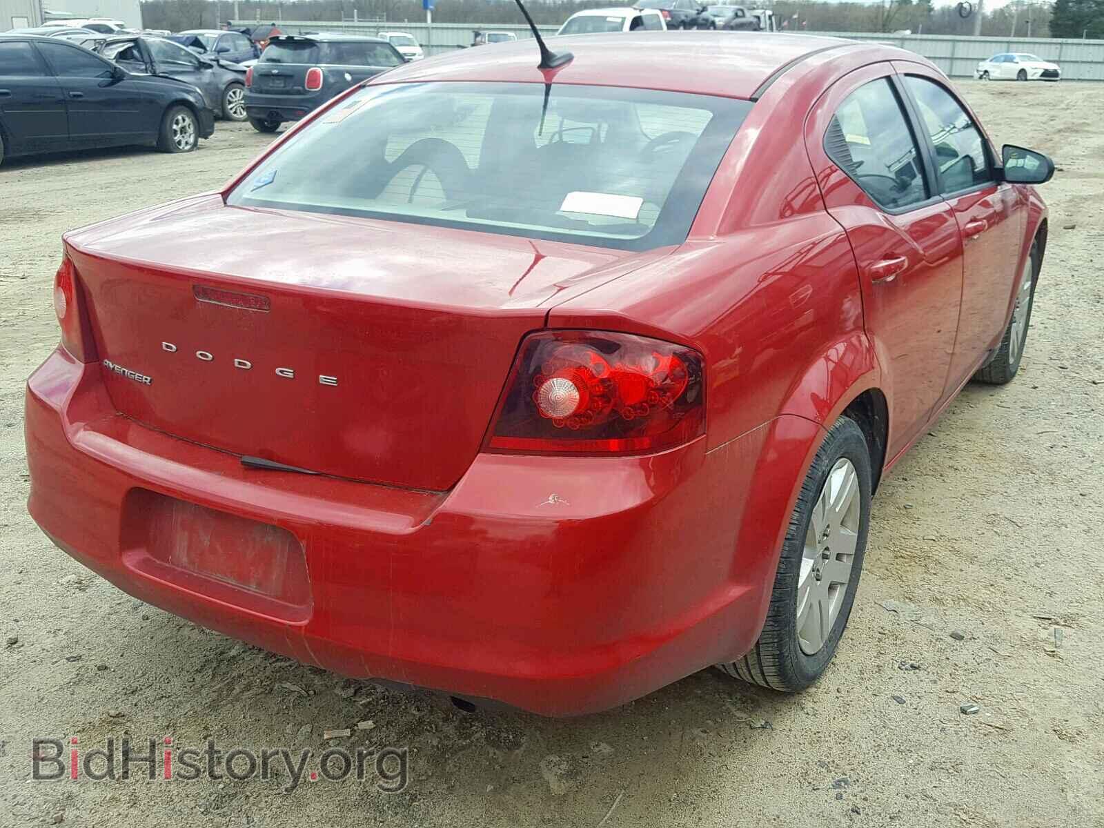 2013 DODGE AVENGER - VIN: 1C3CDZAB2DN572979 - Фото 4