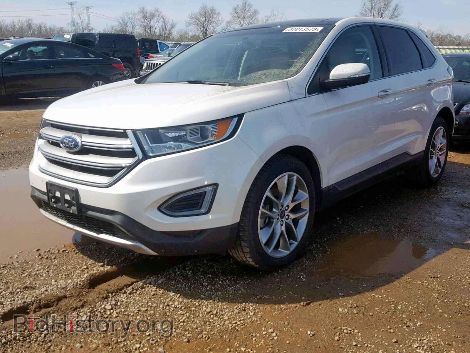 2015 FORD EDGE TITAN - VIN: 2FMTK4K87FBB02867 - Фото 2