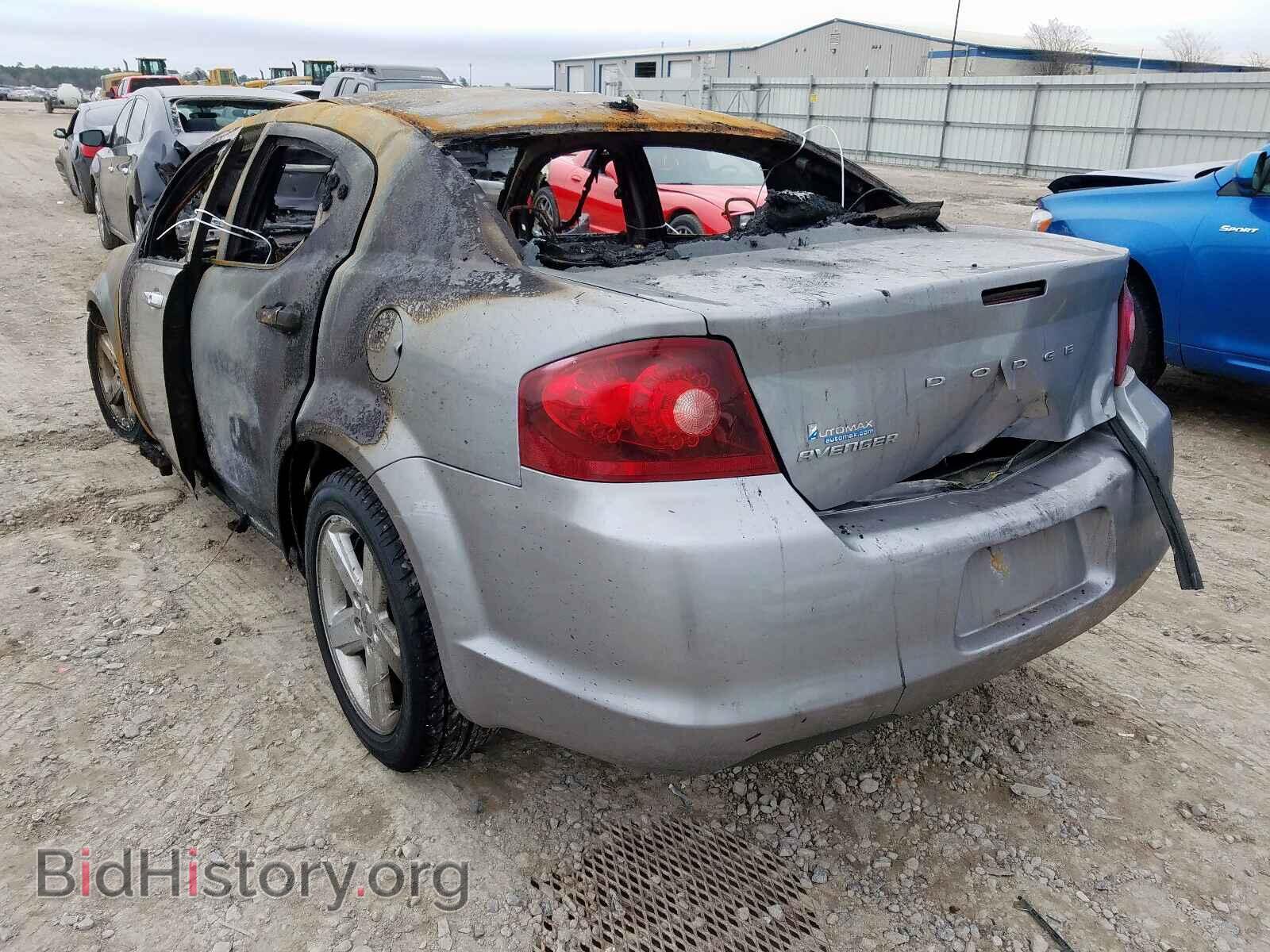 2013 DODGE AVENGER - VIN: 1C3CDZAB3DN552031 - Фото 3