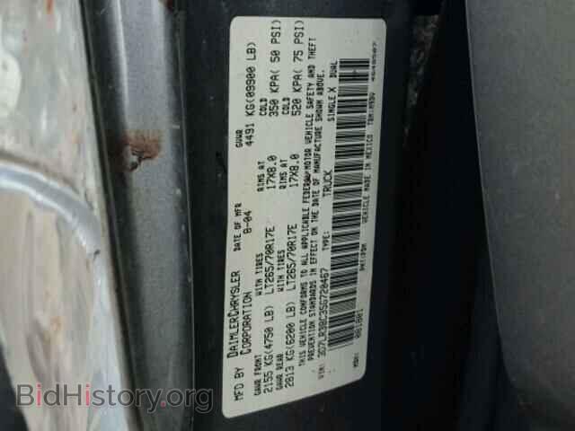 2005 DODGE RAM 3500 - VIN: 3D7LR38C35G720467 - Фото 10