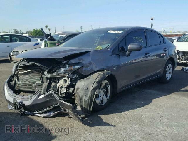 2014 HONDA CIVIC - VIN: 19XFB2F56EE266009 - Фото 2